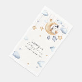 Watercolor A Little Boo Moon Stars Baby Shower  (コーナー)