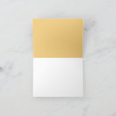 Watercolor Abstract サンキューカード (内部)