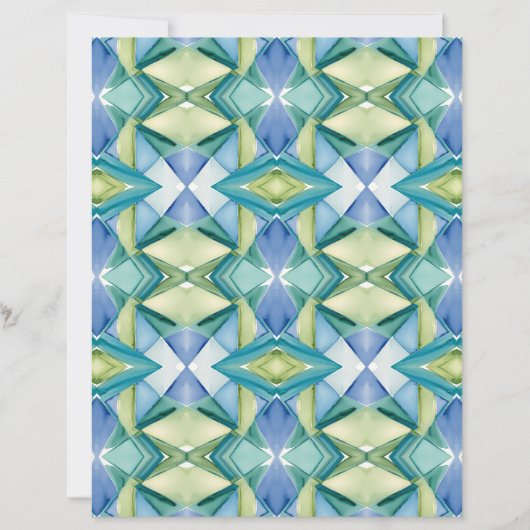 Watercolor Abstract 27 Scrapbook Paper (正面)