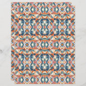 Watercolor Abstract 4 Scrapbook Paper (正面/裏面)