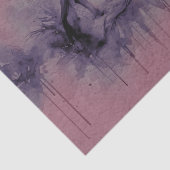 Watercolor Abstract Holy Family Purple Pink 薄葉紙 (詳細)
