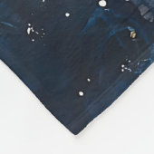 Watercolor Alice in Wonderland フリースブランケット (角)