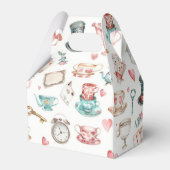 Watercolor Alice Pattern  フェイバーボックス (裏面サイド)