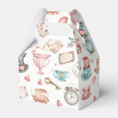 Watercolor Alice Pattern  フェイバーボックス (正面サイド)