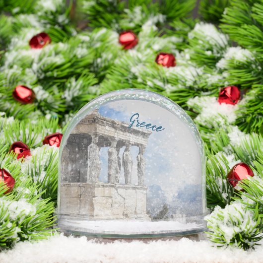 Watercolor Ancient Ruins in Athens Greece  (クリスマス)