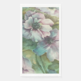 Watercolor Anemone Floral  • Elegant Table Decor