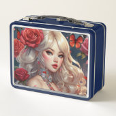 Watercolor Anime Metal Lunchbox メタルランチボックス (裏面)