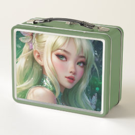 Watercolor Anime Metal Lunchbox メタルランチボックス