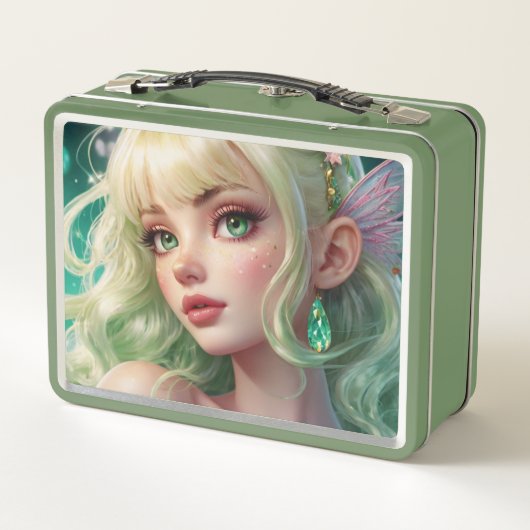 Watercolor Anime Metal Lunchbox メタルランチボックス (裏面)