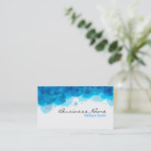 Watercolor art 名刺 (スタンド正面)