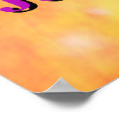 Watercolor Art Boy Riding white Lioness Woman Love ポスター (角)