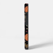 Watercolor Autumn Harvest Pattern iPhoneケース (左側面)