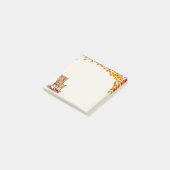 Watercolor Autumn Rocking Chair ポストイット (アングル)