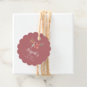 Watercolor Baby Clothes Dusty Rose Aqeeqah  フェイバータグ (インサイチュ)