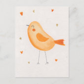 Watercolor Bird ポストカード (正面)