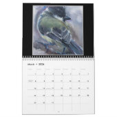 Watercolor Birds Wall Calendar 2026 カレンダー (3月 2026)