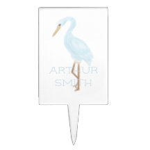 Watercolor Blue Crane