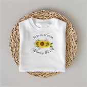 Watercolor blue minimalist baby shower boy tシャツ