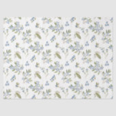 Watercolor Blueberry Pattern 薄葉紙 (正面)