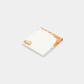 Watercolor Book and Tea, Cozy Autumn ポストイット (アングル)