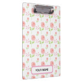 Watercolor Botanical  Floral Pattern Planner クリップボード (右)
