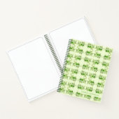 Watercolor Botanical Name Notebook ノートブック (内部)