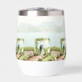 Watercolor Botanical Wedding Mug – Guest Favor (正面)