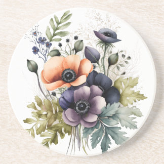 Watercolor Bouquet  コースター