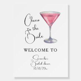 Watercolor Bridal shower Welcome