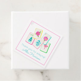 Watercolor Bright Mahjong Tiles フェイバータグ