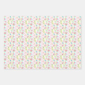 Watercolor Bright Mahjong Tiles ラッピングペーパーシート (正面3)