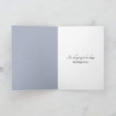 Watercolor Broken Apple Tree  カード (内部)