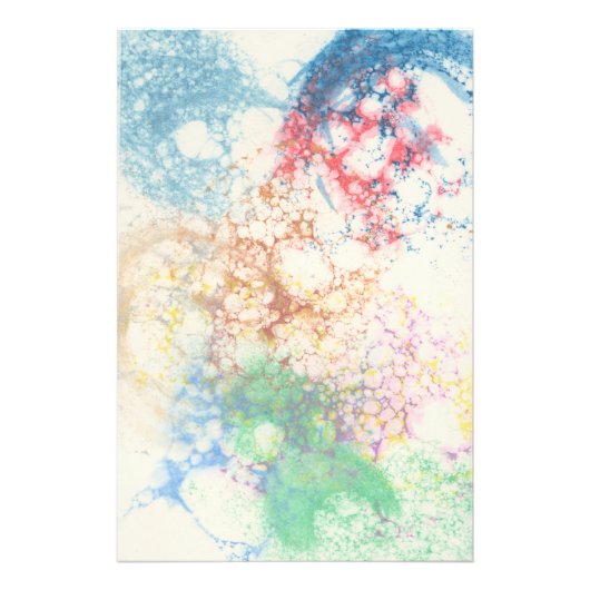 Watercolor bubble print フォトプリント            (正面)