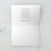 Watercolor Butterfly Birthmother's Day Card カード (内部)