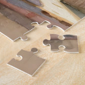 Watercolor Cat and Flower Themed ジグソーパズル (側面)