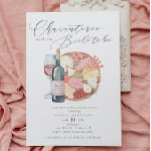 Watercolor Charcuterie Cheese Board Bridal Shower 招待状