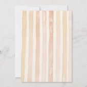 Watercolor Charm Bracelet Pagan Babyshower 招待状 (裏面)