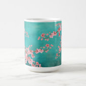 Watercolor Cherry Blossom Coffee Mug コーヒーマグカップ (中央)