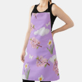 Watercolor Cherry Blossoms エプロン (インサイチュ)