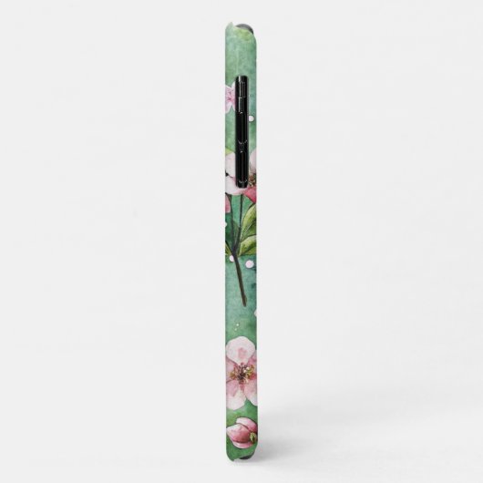Watercolor Cherry Blossoms Case-Mate iPhoneケース (裏面/左)