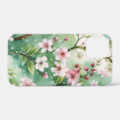 Watercolor Cherry Blossoms Case-Mate iPhoneケース (裏面 (横))
