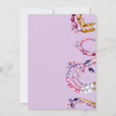 Watercolor Chicken & Chicks Hen Editable Easter  招待状 (裏面)