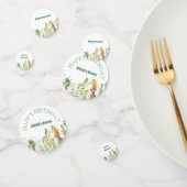 Watercolor Child's Bug Insect Birthday コンフェッティ (グループ)