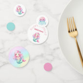 Watercolor Child's Bug Insect Birthday コンフェッティ (グループ)