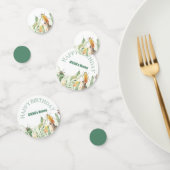 Watercolor Child's Bug Insect Birthday コンフェッティ (グループ)