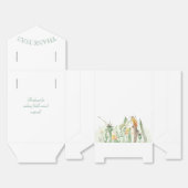 Watercolor Child's Bug Insect Birthday フェイバーボックス (見開き)