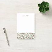 Watercolor Christmas Foliage Post-It Notes ポストイット (オフィス)