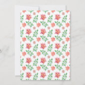 Watercolor Christmas Holiday Party 招待状 (裏面)