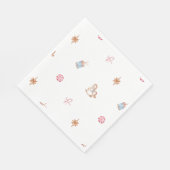 Watercolor Christmas Toys スタンダードランチョンナプキン (角)