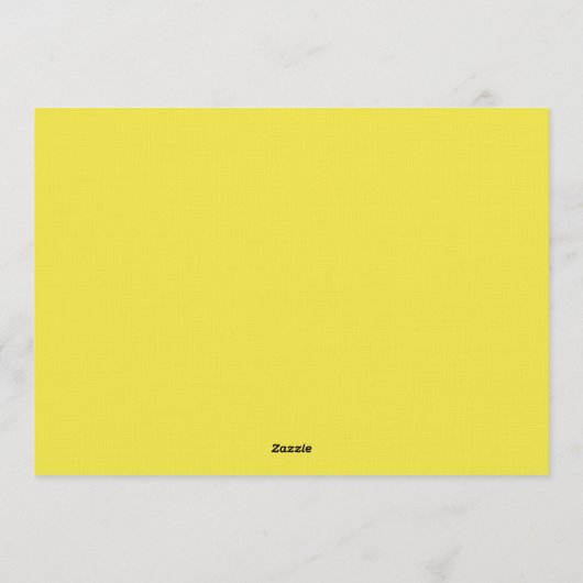 Watercolor Construction 2nd Birthday Party  招待状 (裏面)